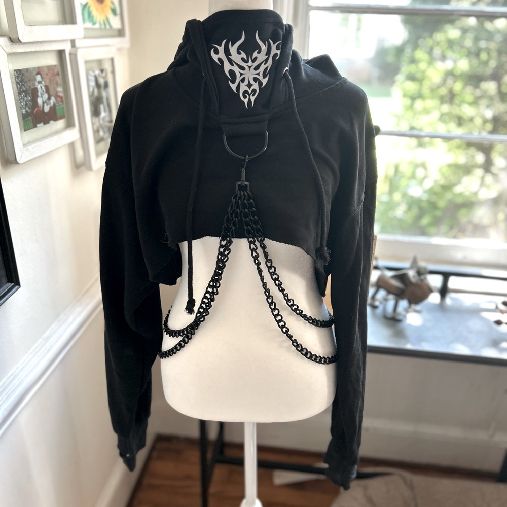 Dollskill Rave Crop Sweater